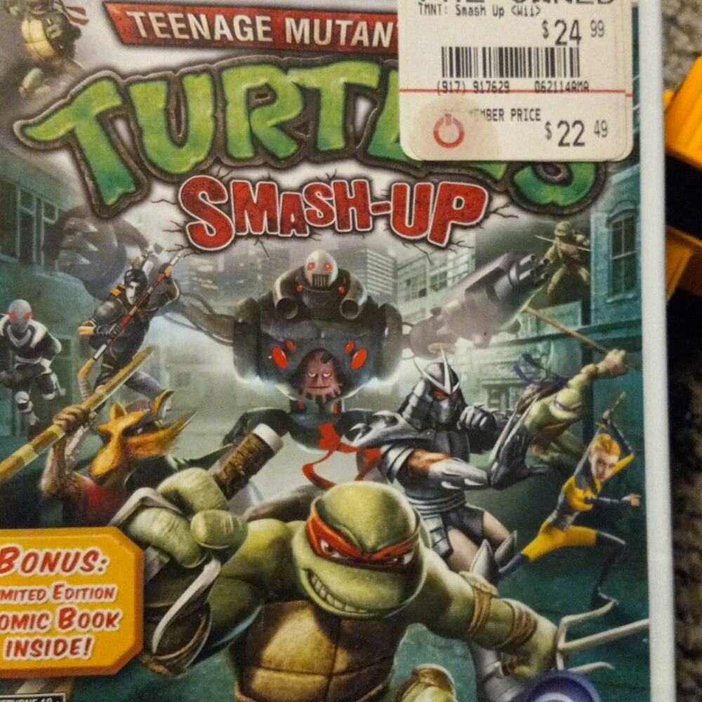 Teenage Mutant Ninja Tuttles Wii